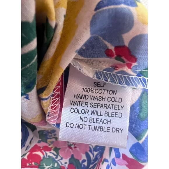 Pinch Dress Size SM Multi Color Floral - Picture 2 of 5